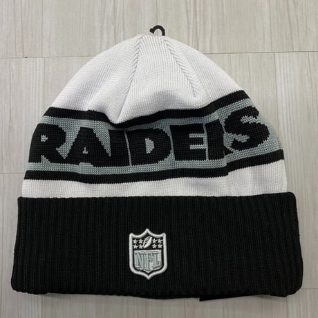 NEWERA ニューエラ NFL オンフィールド LV Raiders ラスベガス レイダース Tech ビーニー