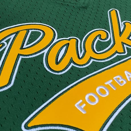 Mitchell&Ness ミッチェル&ネス NFL グリーンベイ パッカーズ  Vネック T.PROSPECT ジャージ