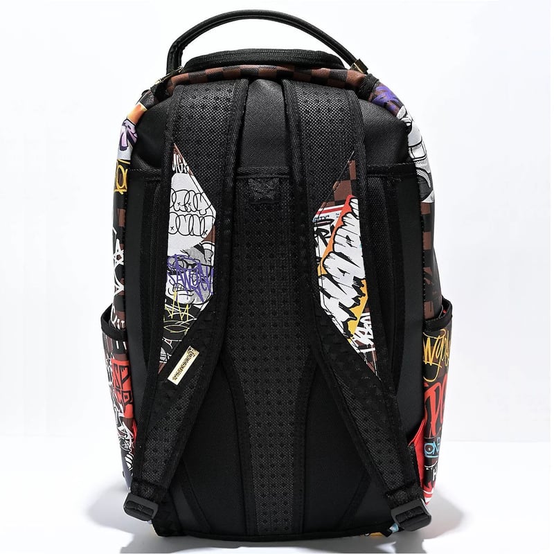 特別限定 SPRAYGROUND チェッカーボード TAGGED UP グラフィティ 