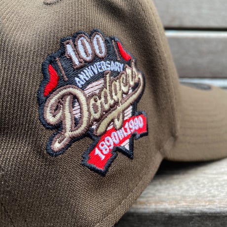海外限定 Newera ニューエラ 9Forty A-Frame Aフレーム LA Dodgers ドジャース キャップ 100th Anniv (940-97)
