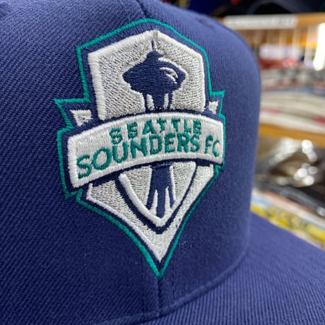 MLS メジャーリーグサッカー Mitchell&Ness シアトル サウンダーズFC キャップ (MLS7)