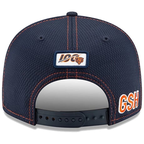 スナップバックキャップ 限定 NFL 100周年記念 NEWERA ニューエラ 公式 Bears シカゴ ベアーズ Bロゴ 9Fifty