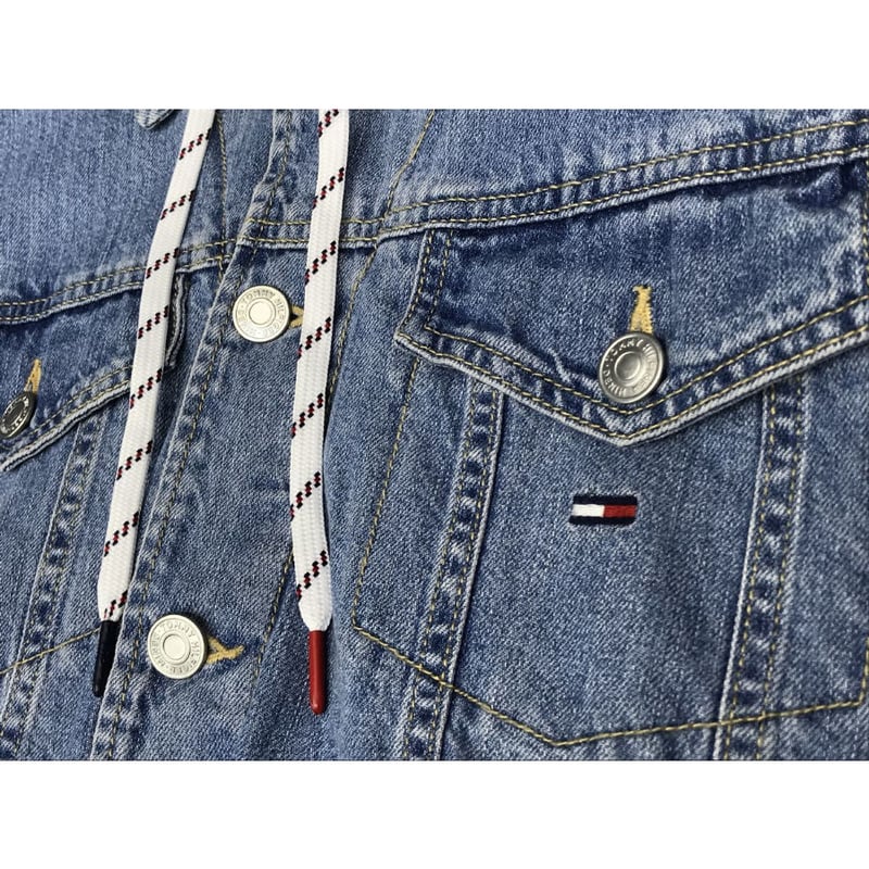 海外限定モデル TOMMY HILFIGER トミーヒルフィガー 厚手 ボア デニム  