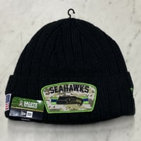 限定Salute to Service ニューエラ NEWERA ニット帽 NFL シアトル シーホークス Seahawks (Beanie139)