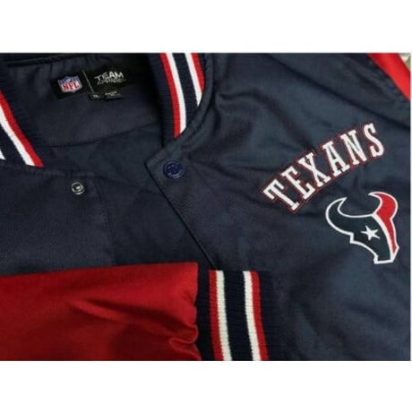 特大! 【4XL】JHデザイン NFL 公式 ヒューストン テキサンズ TEXANS スタジャン