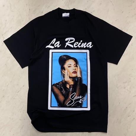 LA発 La Selena セレーナ アンダーグラウンド グラフィック ヘビーウェイト Tシャツ (GTS47)