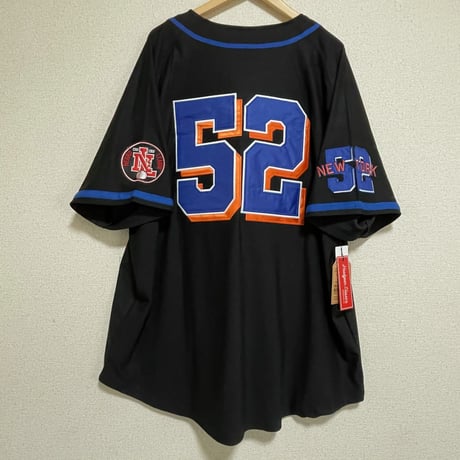 【4XL】 二グロリーグ NY リンカーン ジャイアンツ Giants ユニフォーム #52 BBシャツ