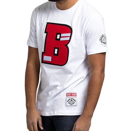 日本未入荷 BLACK PYRAMID ブラックピラミッド BIG B パッチ Tシャツ 半袖 クリスブラウン 白 ホワイト