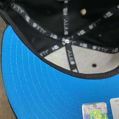 スナップバックキャップ 限定 NFL 100周年記念 NEWERA ニューエラ Panthers パンサーズ 9Fifty