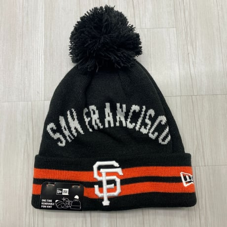 NEWERA USA ニューエラ MLB サンフランシスコ ジャイアンツ SF Giants ポンポンニット帽