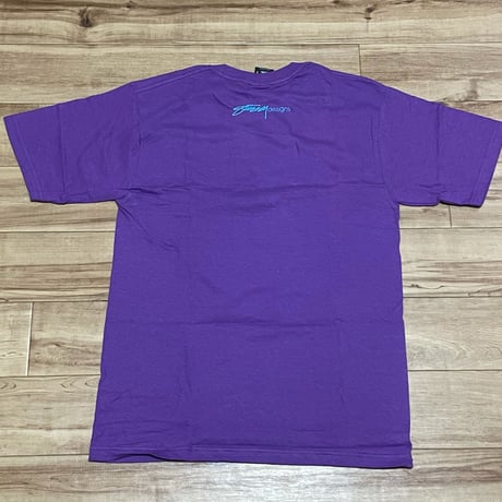 Stussy ステューシーSurfDesigns サーフデザイン 半袖 Tシャツ 紫 ストリート 西海岸 綿100% (63)