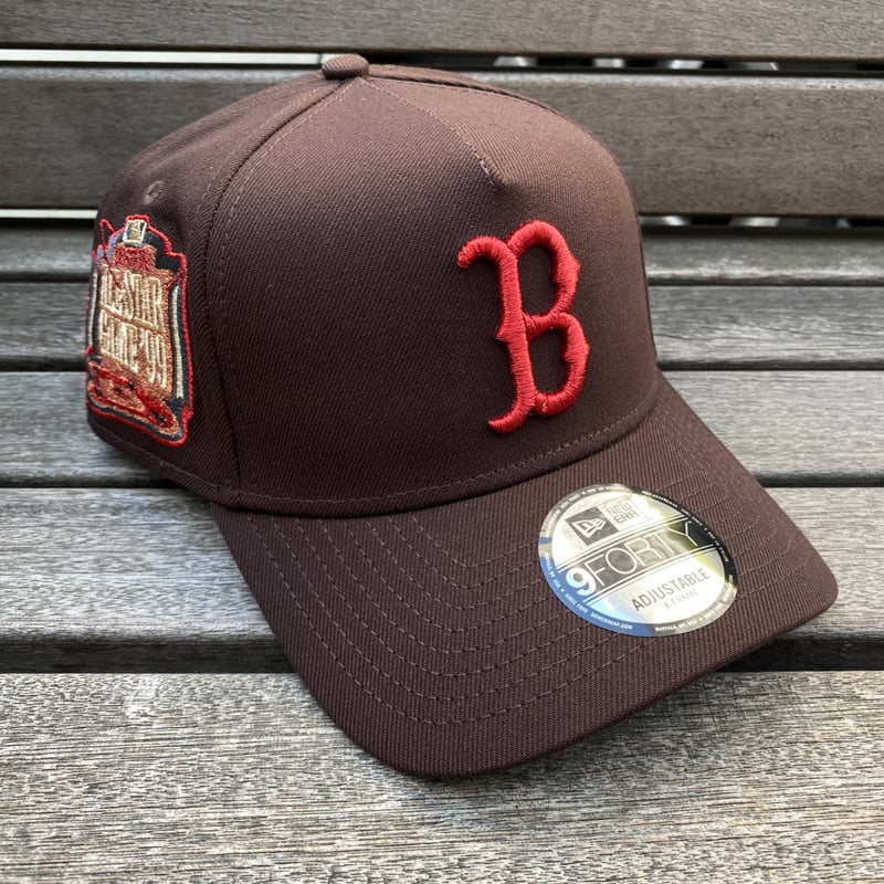 海外限定 Newera ニューエラ 9Forty Aフレーム Redsox ボストン