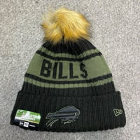 限定Salute to Service ニューエラ NEWERA ポンポン ニット帽 NFL バッファロー ビルズ Bills (Beanie129)