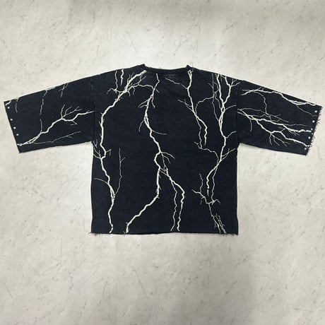 日本未入荷ブランド TAKER テイカ― LOYALTY ドーベルマン クロップドTシャツ ラインストーン (CropT25)