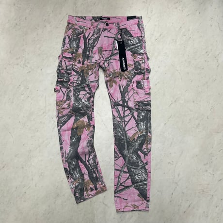 NY発 Kindred キンドレッド Pink Forest ピンクフォレスト カモフラージュ 総柄 デニム スキニー (JNS123)