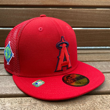 NEWERA ニューエラ 59FIFTY 限定SpringTraining メッシュキャップ LA Angels エンゼルス (14-6)