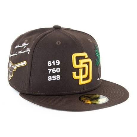 59FIFTY ニューエラ Newera 限定モデル SD サンディエゴ PADRES パドレス Area-Codeエリアコード