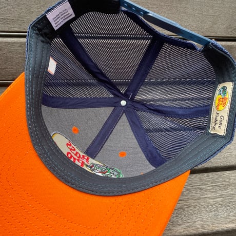 限定ステイトパッチ仕様 Bass Pro Shops バスプロショップス 刺繍ロゴ Alabama アラバマ メッシュキャップ (Bps57)
