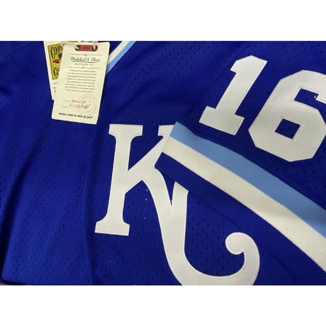 Mitchell&Ness ミッチェル&ネス MLB 公式 BPジャージ カンザスシティ ロイヤルズ Royals #16