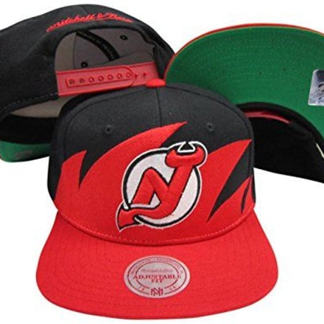 Mitchell&Ness NHL ニュージャージー デビルズ Devils スナップバックキャップ  SharkTooth