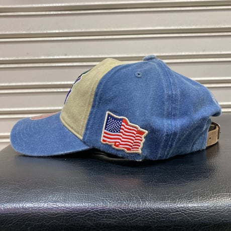 Mitchell&Ness ミッチェル&ネス NBA バックス Bucks ストラップバックキャップ USAフラッグ