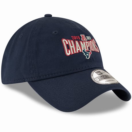 NFL ヒューストン テキサンズツ 9Twenty ニューエラ NEWERA 2019 チャンピオンズ キャップ 紺