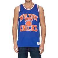 Mitchell&Ness ミッチェル&ネス NBA メッシュタンクトップ NY Knicks ニックス 青 バスケシャツ