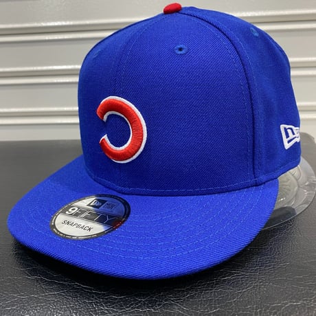 USA限定 Newera ニューエラ 9FIFTY アップサイドダウンロゴ スナップバック MLB シカゴ カブス