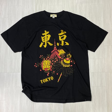 ロリコ限定 YOKOSUKA 和柄Tシャツ 東京タワー TOKYO 雷門 スカT 横須賀名物 (JPT7)