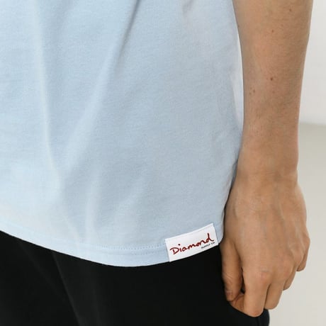 Diamond Supply Co ダイヤモンドサプライ 半袖 Tシャツ Tiger Wave 虎 タイガー 水色 LA