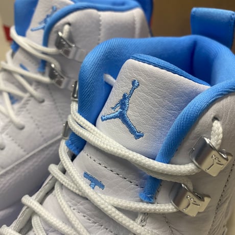 NIKE ナイキ AIR JORDAN12 RETRO エアジョーダン12 レトロ University Blue カーメロ アンソニー PE (AJ140)