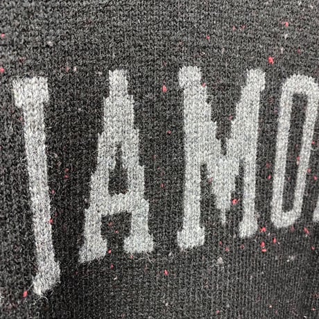 Diamond Supply ダイヤモンドサプライ College Knit ウール セーター MIX ミックスカラー 黒