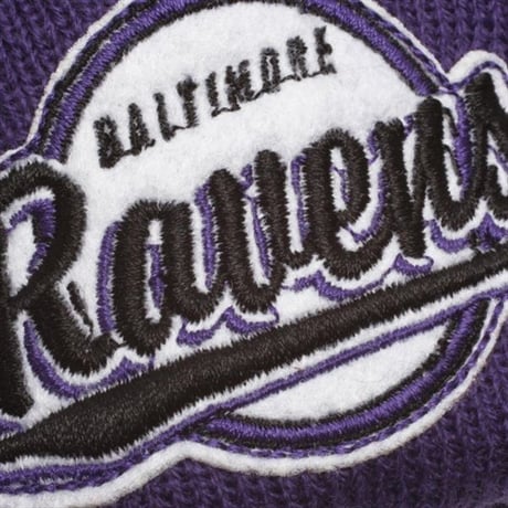Newera ニューエラ 公式 ボルチモア Ravens レイブンズ  NFL ニット帽 ニットキャップ アメフト USA正規品