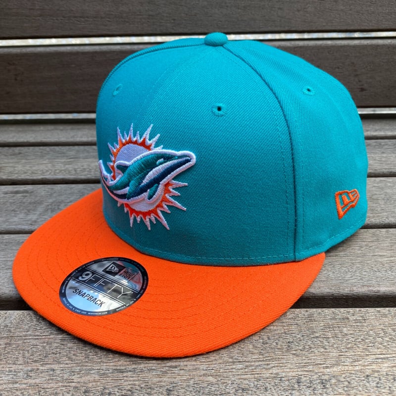 USA限定 9FIFTY ニューエラ NFL ドルフィンズ MIA DOLPHINS スナップ...