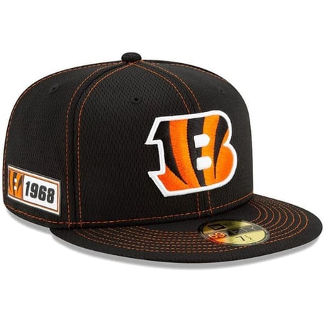 NFL 限定100周年記念 NEWERA ニューエラ Bengals シンシナティ ベンガルズ 59Fifty キャップ