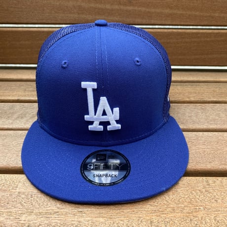 USAモデル 9FIFTY ニューエラ MLB ドジャース LA Dodgers クラシック トラッカーキャップ