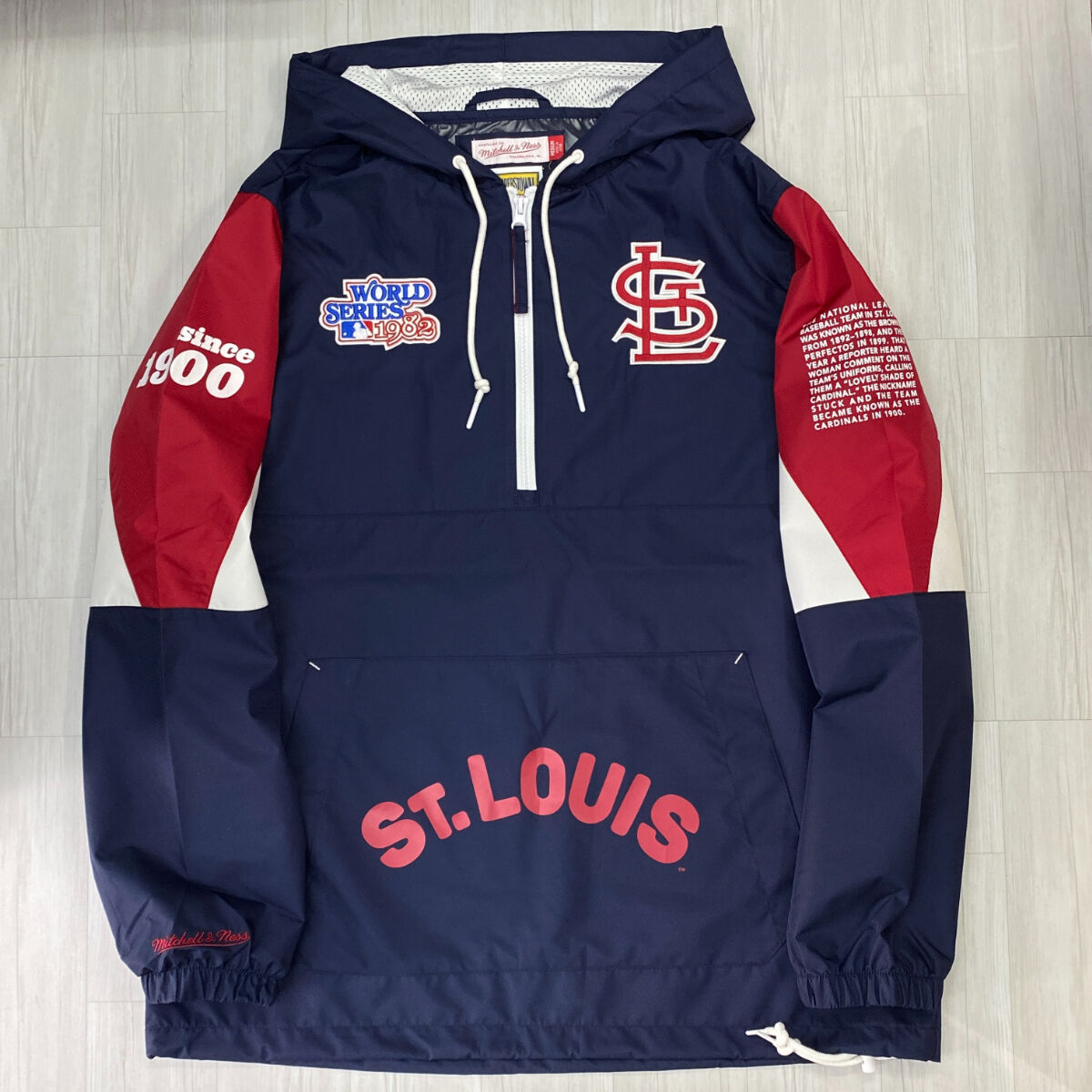 USA限定 Mitchell&Ness MLB セントルイス カージナルス Team Orig
