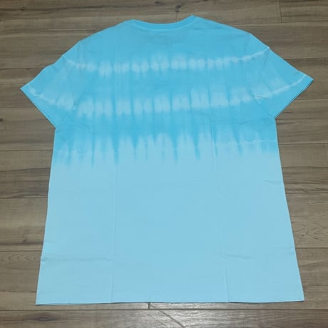 TOMMY JEANS トミージーンズ  半袖 タイダイ Tシャツ 刺繍ロゴ アイスブルー (st2)