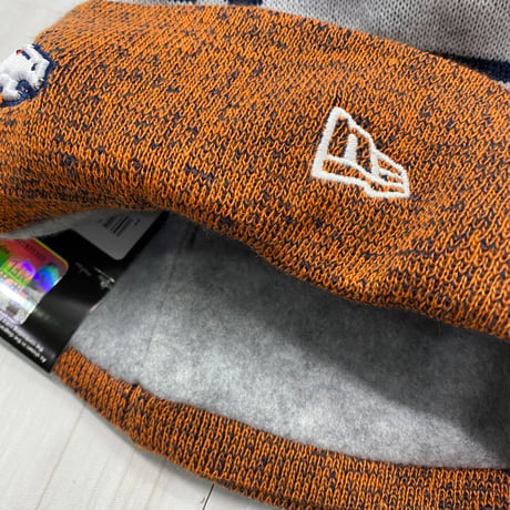 NEWERA USA ニューエラ NFL デンバー ブロンコス Broncos 公式 ポンポン付き ニット帽