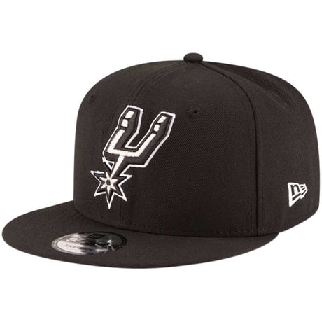 ニューエラ NEWERA サンアントニオ Spurs スパーズ 黒 スナップバック キャップ 9Fifty バスケ NBA