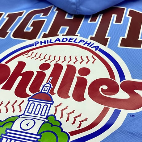 USA限定 Mitchell&Ness MLB フィラデルフィア フィリーズ Team Origins ウィンドブレーカー