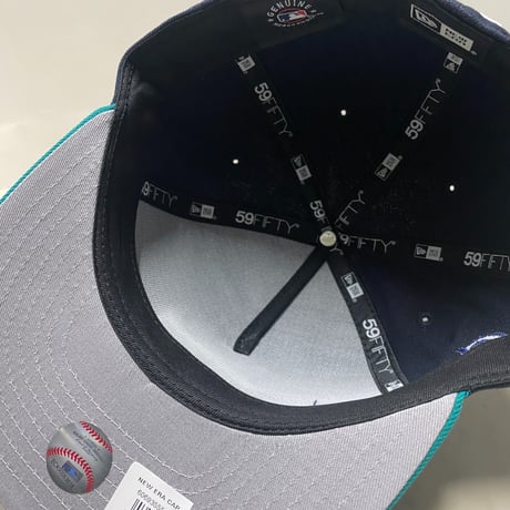 海外限定 NEWERA ニューエラ 59FIFTY Aフレーム Mariners シアトル マリナーズ Cartoon キャップ (25-6)