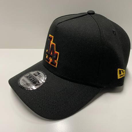 海外限定 Newera ニューエラ 9Forty Aフレーム LA Dodgers ロサンゼルス ドジャース 40周年記念 キャップ (940-291)