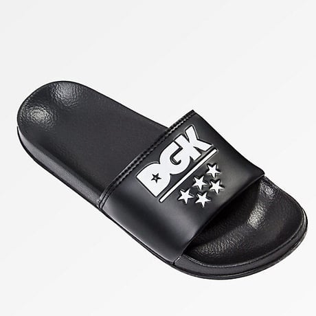 USAモデル 日本未発売 DGK ディージーケー Lounge ラウンジ シャワーサンダル ベナッシ 黒