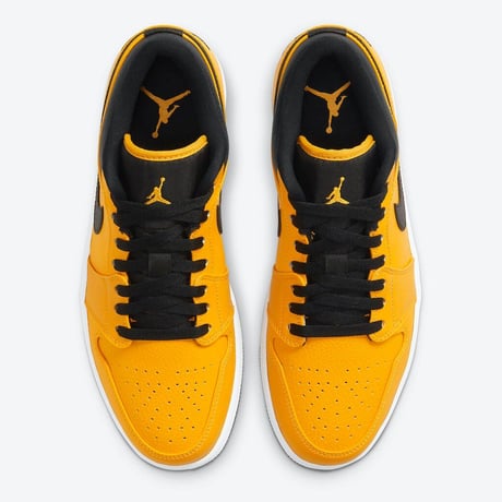 NIKE ナイキ AIR JORDAN1 LOW エアジョーダン1 ローカット 黒 黄色 ユニバーシティゴールド