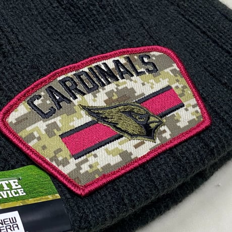 限定Salute to Service ニューエラ NEWERA ニット帽 NFL アリゾナ カージナルス Cardinals