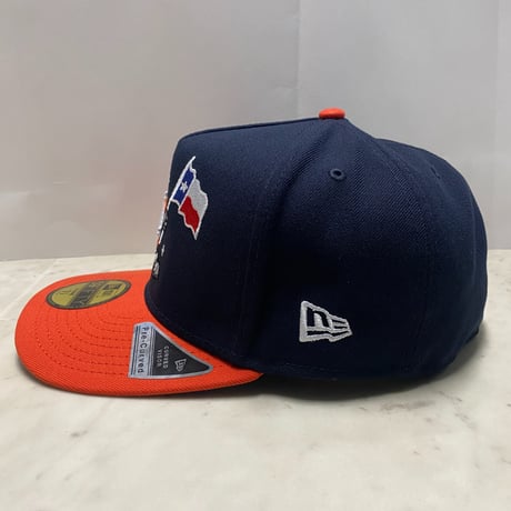 海外限定 NEWERA ニューエラ 59FIFTY Aフレーム Astros ヒューストン アストロズ Cartoon キャップ (12-13)