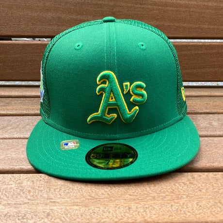 NEWERA ニューエラ 59FIFTY 限定SpringTraining メッシュキャップ Athletics アスレチックス