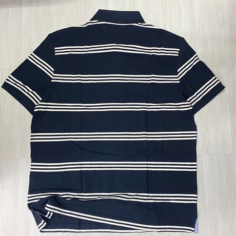 Tommy Hilfiger USAトミーヒルフィガー カスタムフィット ストライプ ポロシャツ (R4F-40)