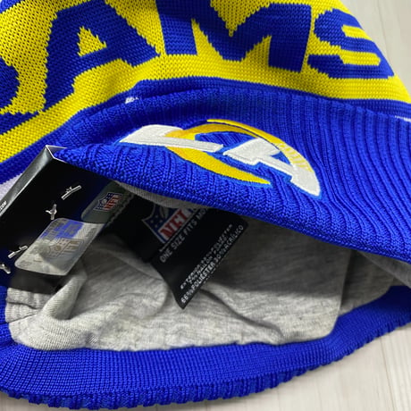 NEWERA ニューエラ NFL オンフィールド LA Rams ロサンゼルス ラムズ Tech ビーニー